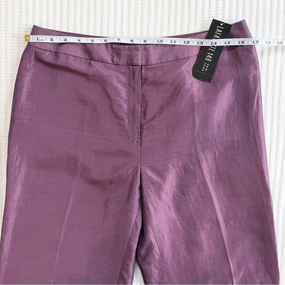 Lafayette 148 New York Women's Gates Straight Leg Pants in Kir - Picture 6 of 9